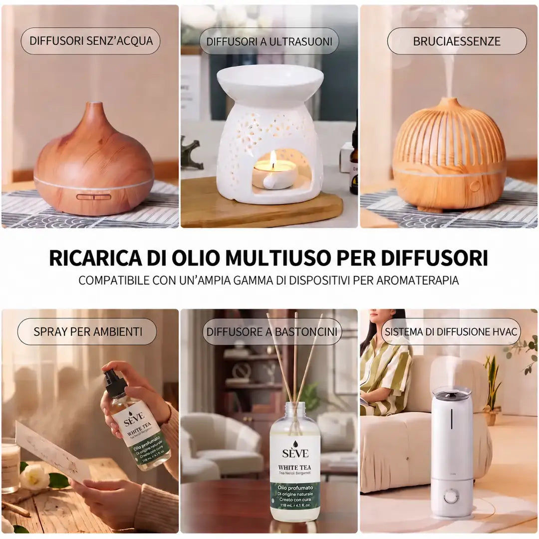 Il diffusore SÈVE nei tuoi ambienti